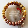 8 Mukhi Rudraksha and black Cats Eye Bracelet for Root Chakra to Brings emotional and physical stability and gives strength to overcome all hurdles