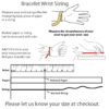 Bracelet Sizing Instructions