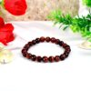 Red Tiger Eye Faceted Bracelet for enhances integrity, willpower, practicality and correct use of power