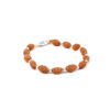 2 Mukhi Moon Rudraksha Bracelet for happiness and promotes unity and harmony