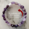 Amethyst Bracelet To inspire creativity and encourage peace and stability