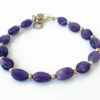 Amethyst Oval Bracelet - To enhance intuition and creativity