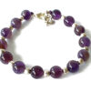 Amethyst Round Bracelet - To enhance intuition, inspire creativity and encourage peace and stability