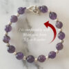 Amethyst Round Bracelet - To enhance intuition, inspire creativity and encourage peace and stability