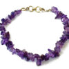 Amethyst Uncut Beads Bracelet - To enhance intuition, inspire creativity and encourage peace