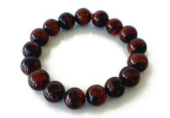 Red Tiger Eye Bracelet - For enhances good luck and brings prosperity