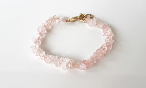 Rose Quartz Bracelet - to open the heart and connect to the energy of love