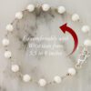 White Coral Bracelet to overcome fears, anxiety and depressive thoughts