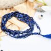 Lapis Lazuli Oval Necklace Mala - To bring truthfulness, openness, inner power and intuition