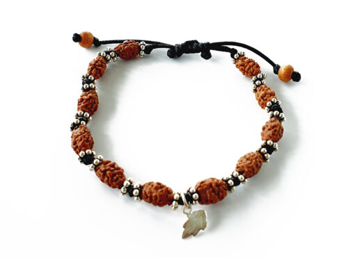 2 Mukhi Moon Rudraksha Bracelet To promotes unity and harmony