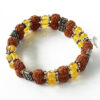 4 Mukhi Brahma Double Bracelet - Citrine To enhances communication skills