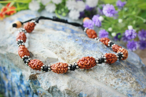 2 Mukhi Moon Rudraksha Bracelet To promotes unity and harmony