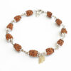 2 Mukhi Moon Rudraksha Bracelet To promotes unity and harmony