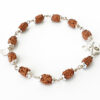 2 Mukhi Moon Rudraksha Bracelet To promotes unity and harmony