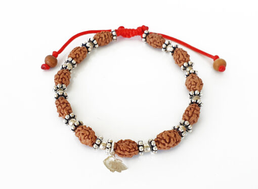 2 Mukhi Moon Rudraksha Bracelet promotes unity and harmony