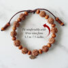 5 Mukhi Guru Bracelet - Sandalwood To enhances learning and knowledge