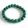 Malachite Bracelet in Round Beads To eliminates shyness