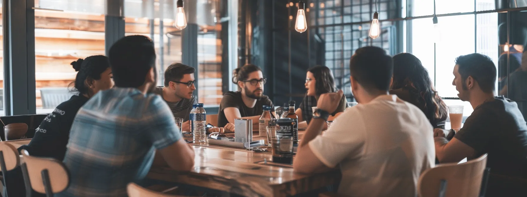 a group of people meeting regularly to discuss their goals and progress, supporting and challenging each other to stay accountable and achieve success.