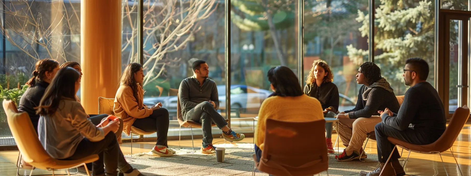 participants in a basic psych-k workshop engaging in transformative exercises and discussions, supported by a sense of camaraderie and belonging.