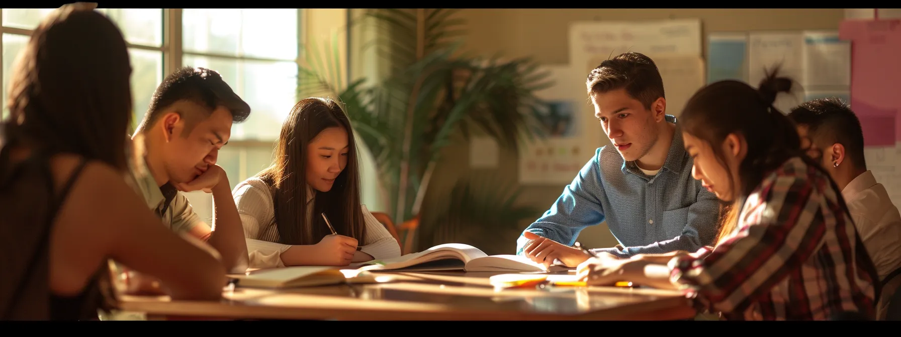 a group of students immersed in learning and practicing psych-k techniques during a training workshop.