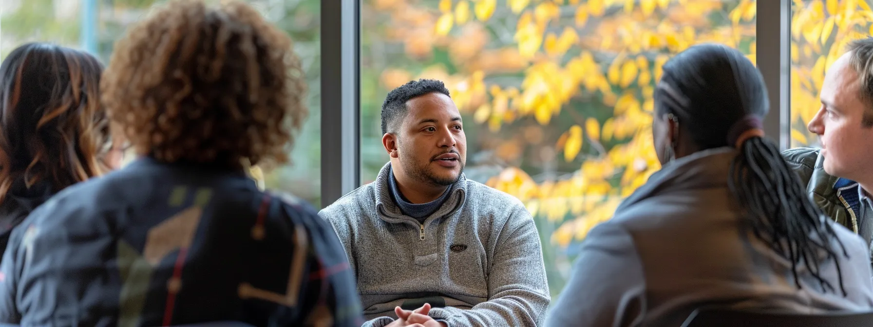 a group of diverse individuals confidently discussing their financial success stories, exuding a sense of empowerment and inspiration.