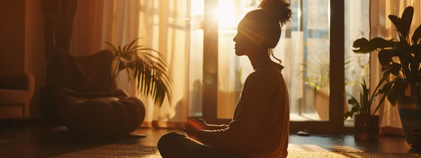 a person sitting with a focused expression as a certified psych-k facilitator guides them through their transformation journey.