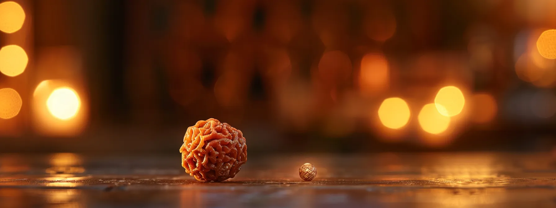 a sacred twenty mukhi rudraksha bead glowing with divine energy, symbolizing the mystical connection to hindu deities and spiritual awakening.