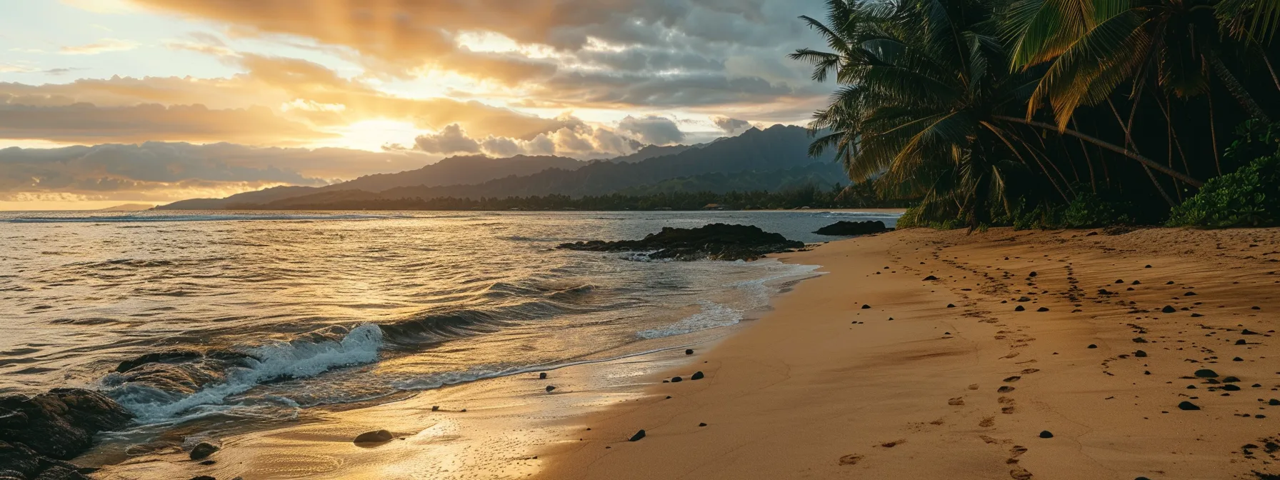 a serene beach at sunrise, symbolizing a transformational journey towards mental well-being with psych-k therapy.