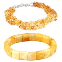 Yellow Citrine Bracelets